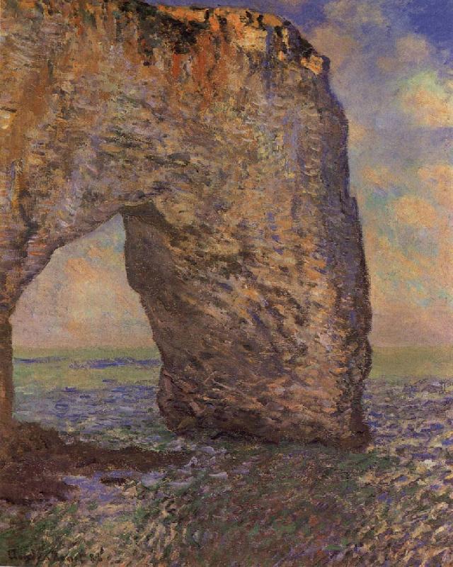 Claude Monet La Manneporte near Etretat oil painting image